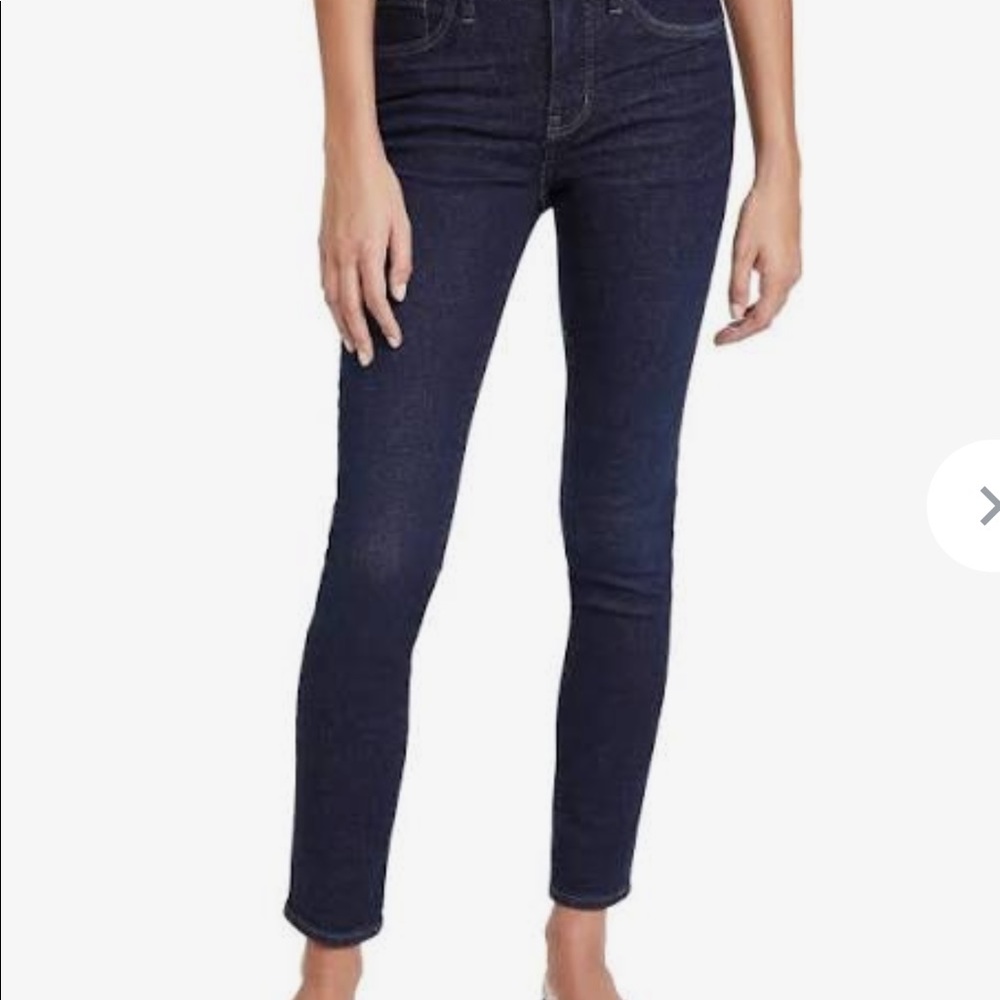 EUC Madewell Skinny Mid-rise Jeans in Larkspur size 25
